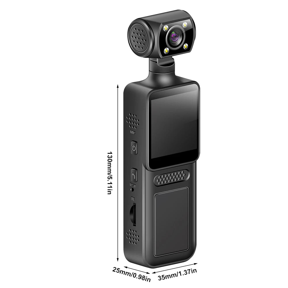Ultra HD 4K Mini Camera WiFi Portable Small Digital Video Recorder Police BodyCam Infrared Night Vision Miniature Camcorder L10