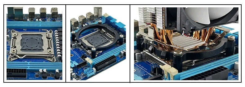 Zero-Distance Direct Touch Cooler Compatible i5 i7 AM3 AMD x79 x99 LGA2011-3 115x 1700 18xx Twin Towers 6 Heat Pipe Cpu Fan 90mm