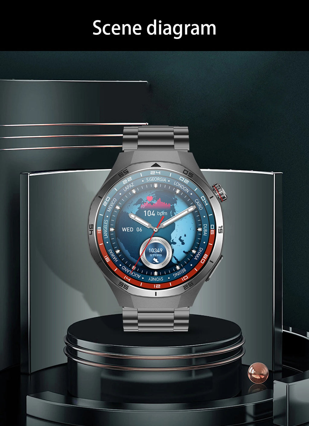 2026 Health Nursing Grade New Blood pressure Smart Watch Men Lipid Uric Acid Tracker ECG+PPG Clock HD Call NFC Smartwatch Women