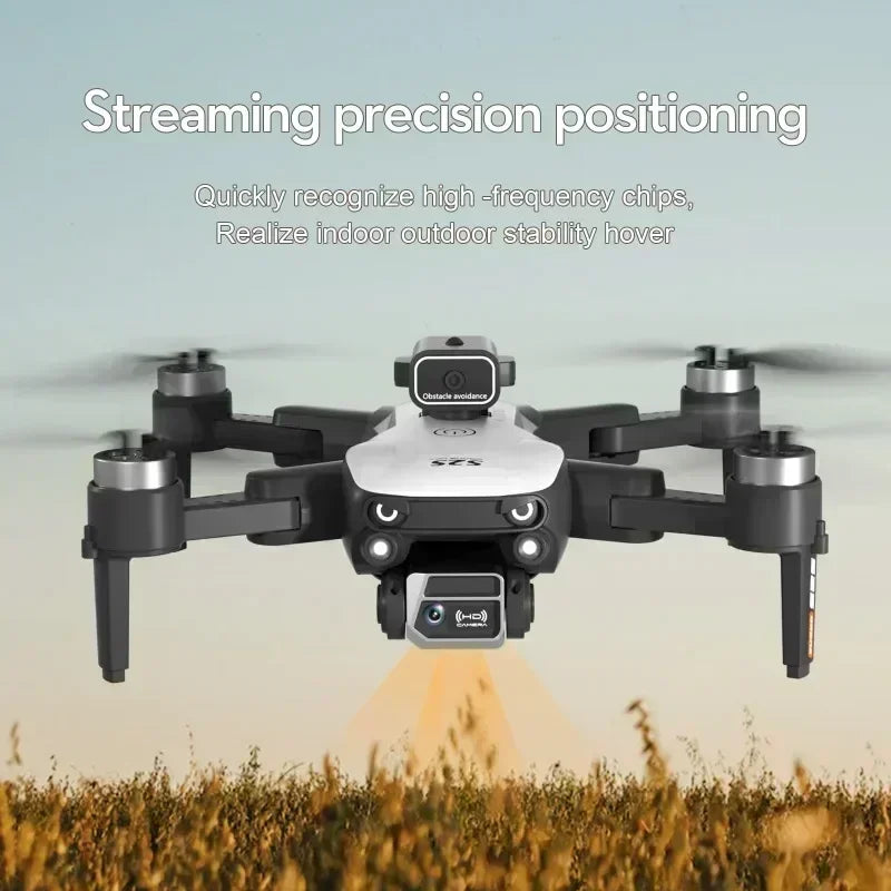 S2S Mini Drone 8K Professional HD Dual Camera Obstacle Avoidance Brushless Motor Foldable Rc Quadcopter Toys Gifts MIJIA
