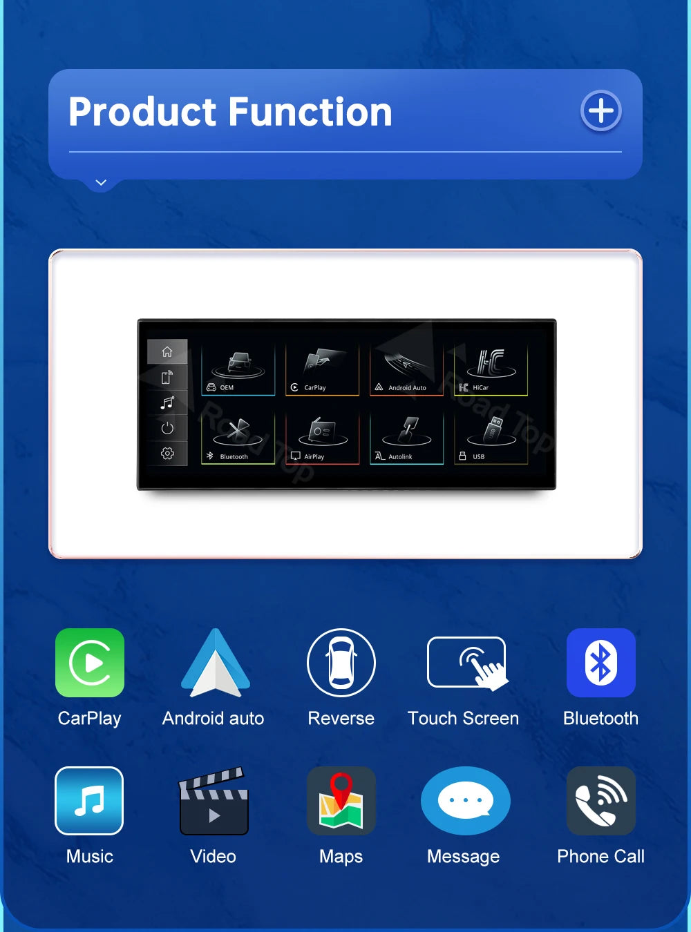 12.3 Touch Display For Audi A6 A7 HN RMC MHI2 LHD RHD 2011-2018 Multimedia Player Andriod Auto Link GPS Carplay Screen Car Play