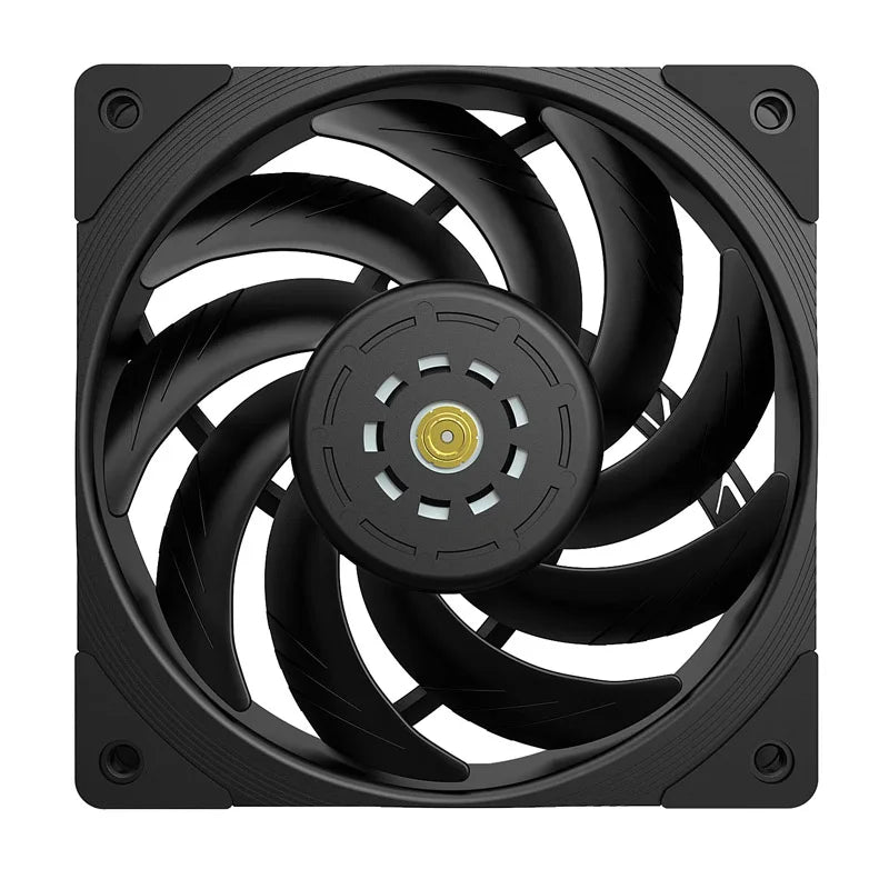 TEUCER T30 12cm Case Fan High Speed Large Air Volume PWM 2150RPM Computer Case Cooling System Fan 120mm SFDB PC Gamer CPU Cooler