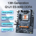 DIY Gaming Computer Motherboard with Onboard CPU 13th Core Interpose Kit Q1J1 ES 0000 8C12T DDR4 RAM LGA115X Desktop PC