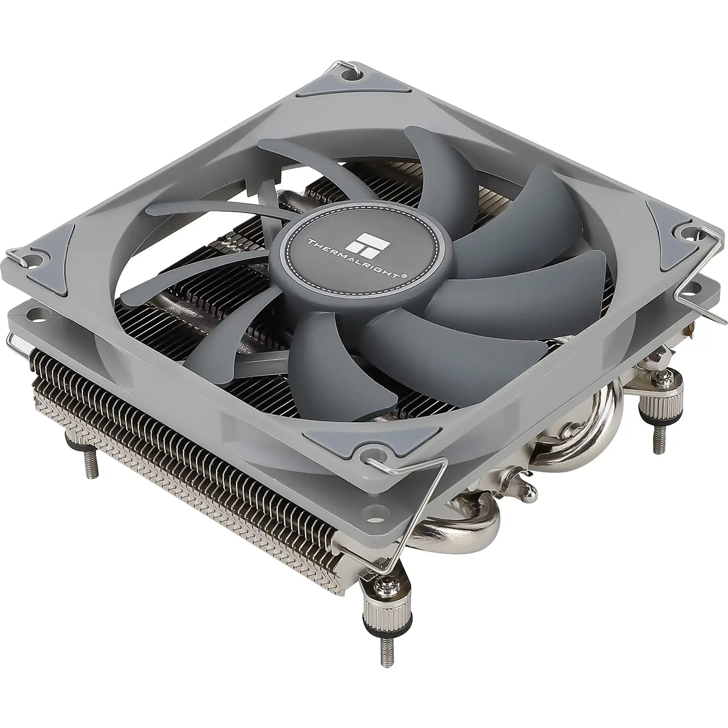 Thermalright AXP-90 X36 Black CPU Air Cooler with Quite 90mm PWM Fan 4 Heat Pipes 36mm Height for AMD AM4 Intel LGA 115X 1200