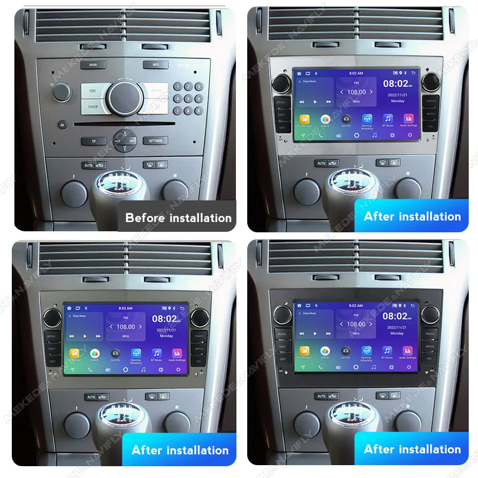 Android 15 64G Car Radio For Opel Astra H J 2004 Vectra Vauxhall Antara Zafira Corsa C D Vivaro Meriva Veda GPS autoradio Stereo