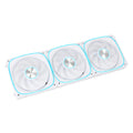 G-PARTNERS Interstellar P2 Building Block Fan Triple ARGB PWM PC fan 12cm Desktop Computer metal contacts Wireless splicing fan