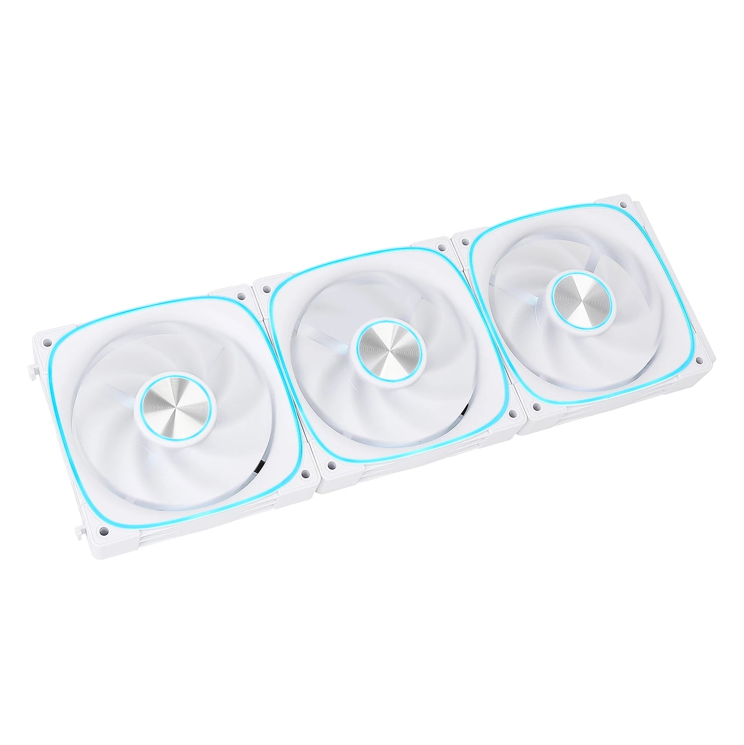 G-PARTNERS Interstellar P2 Building Block Fan Triple ARGB PWM PC fan 12cm Desktop Computer metal contacts Wireless splicing fan