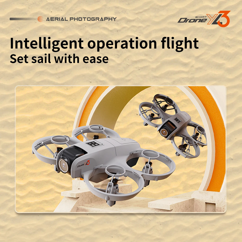 2026 Mini Quadcopter Screen Aerial Photography High-Definition Dual-Camera Foldable 3D Flip App Control Drone Optical Flow