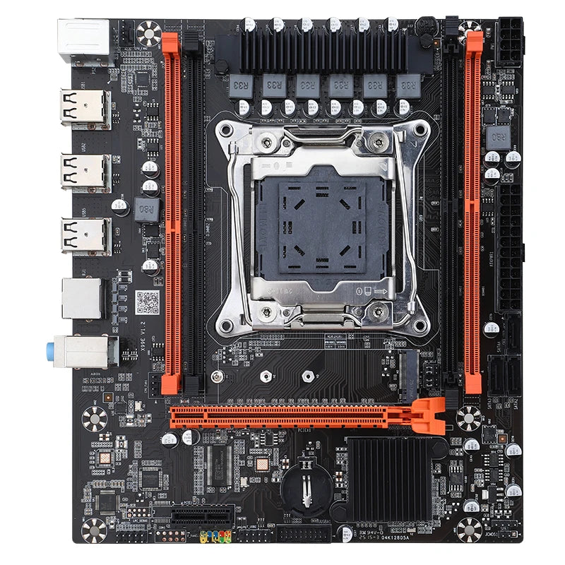 X99 Gaming Motherboard Kit with Xeon E5 2680 V4 DDR4 16GB=8Gx2 RAM M.2 NVME NGFF SATA USB for Desktop PC