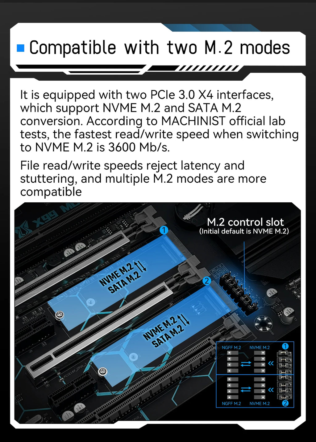 MACHINIST X99 MD8 Dual CPU Motherboard Optional  Kit Set lntel Xeon E5 2680 V4 LGA2011-3 DDR4 32GB RAM C612 chip Server Computer