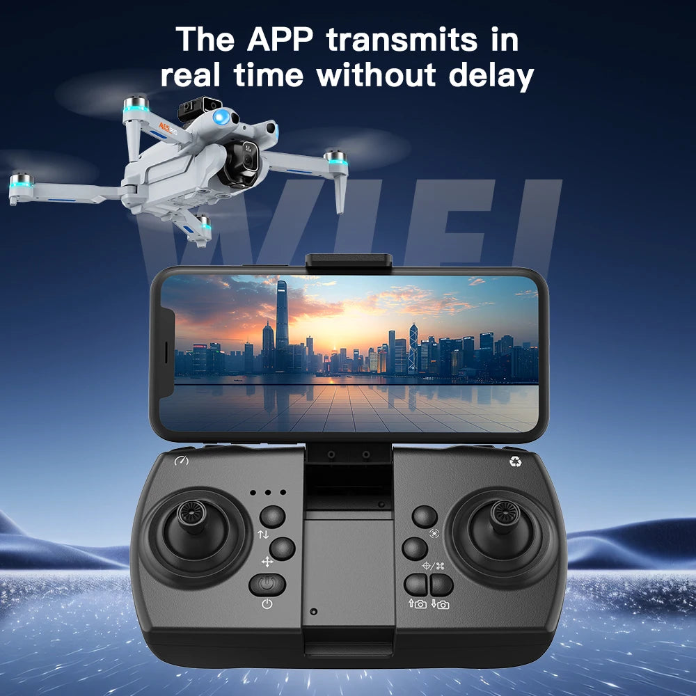 2026 New AE5 Drone 4K Professional Dual Camera Dron Optical Flow Localization 3-Sided Obstacle Avoidance Quadcopter