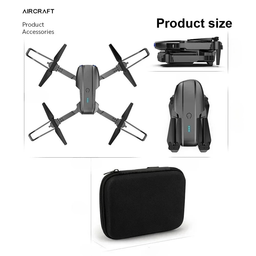E99 K3 Pro HD 4k Drone Camera High Hold Mode Foldable Mini RC WIFI Aerial Photography Quadcopter Toys Helicopter