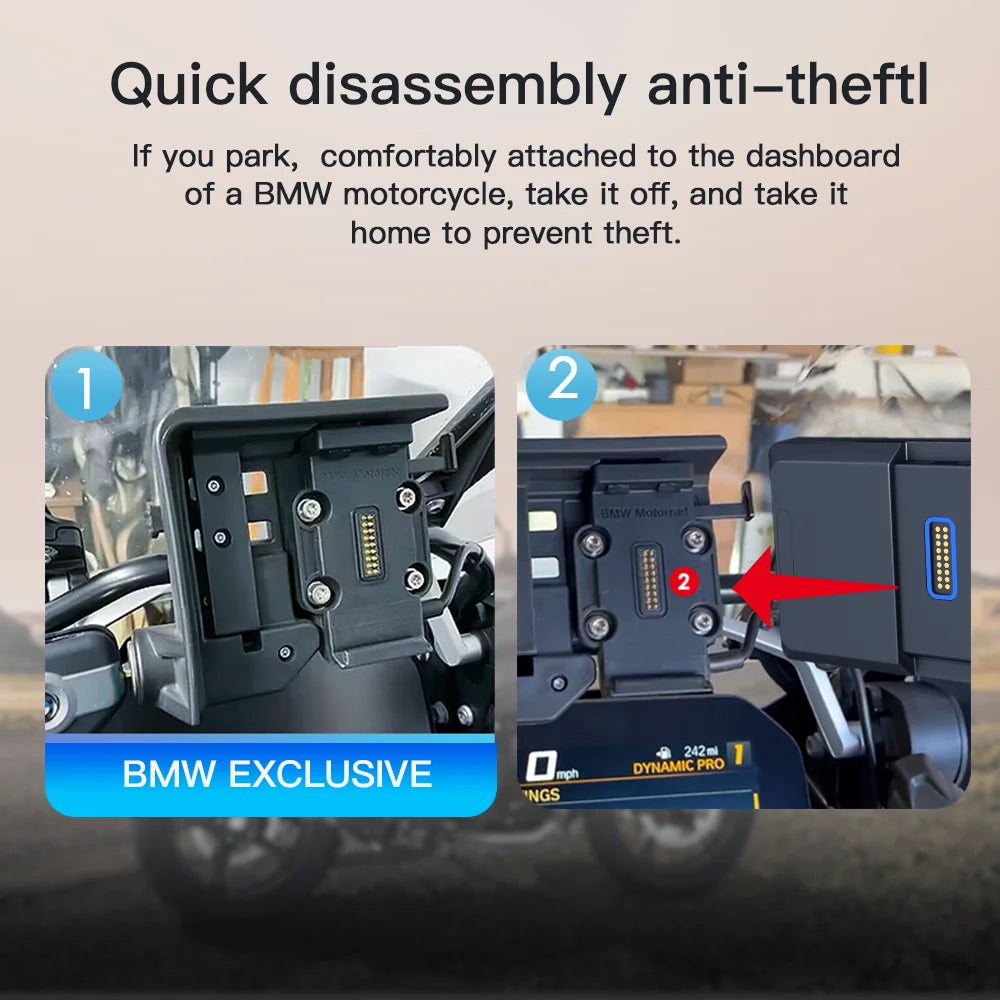 CARABC 6" MB6 Motorcycle Navigation Wireless Carplay Android Auto For BMW  R1300GS S1000 XRF750GS XR M1000 R1200GS R1250GS