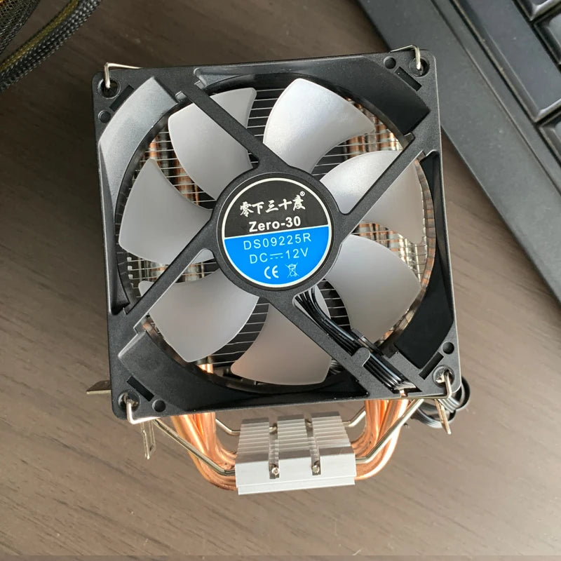 X99 CPU Air Cooler 2/4 Heat pipes 3PIN/4PIN Quiet CPU RGB Cooling Fan For Intel LGA 775 1366 1151 1155 1200 1700 2011 AM4 AM5