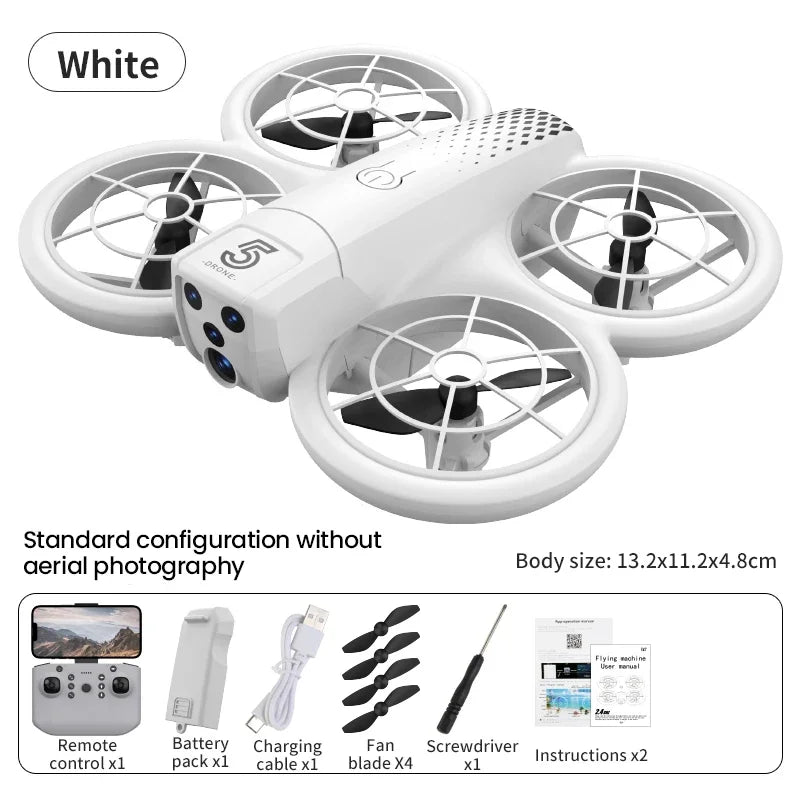 Mini Drones Children Toys 2.4G Rc Quadcopters with Camera Racing Drone Remote Control Aircraft LED Lights Rc Drone Toys for Boys