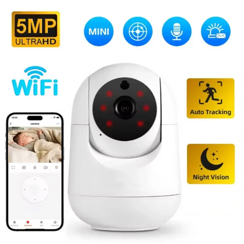 NEW Mini 1080P Wifi IP Camera Smart Home Auto Tracking Full Night Vision Network for Wireless CCTV Video Baby Security Camera