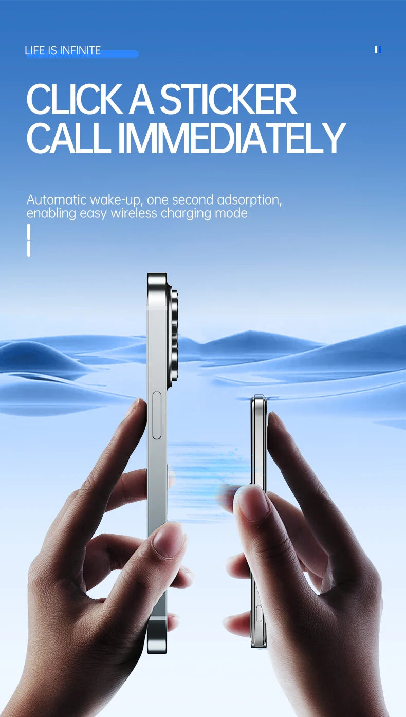 VIVO Magnetic Wireless 50000mAh Power Bank PD22.5W Super Fast Charging External Battery for Magsafe For iPhone Huawei Samsung