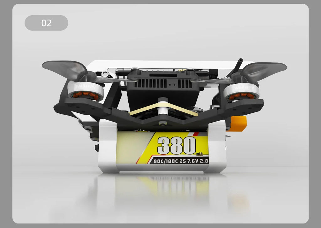 WalleFPV Eagle2 1.6inch Eagle 2 Brushless Quadcopter 2025 Mini Smart FPV RC Drones PNP / O4 PRO 4K 120FPS ELRS 2.4G FPV Drone
