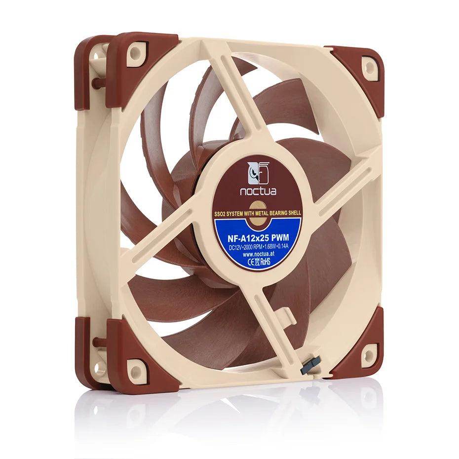 Noctua NF-A12x25 120mm 12v/5v Cooling fan 3pin/4pin PWM quiet Radiator For Computer Case Cooling CPU cooler fan Replace