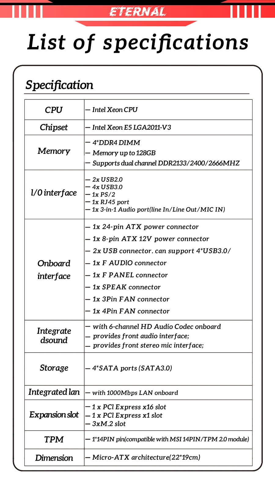 SOYO X99 Gaming Motherboard Kit C612 Chipset with Xeon E5-2682 V4 CPU & 8GB(1x8GB) DDR4 2133MHz RAM M.2 NVME SATA3 TPM2.0 Pin