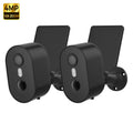 ALEVIO 2.5K Outdoor Solar Surveillance Camera WiFi Wireless Security Camera Ultra Standby AI Detection Color Vision Battery Cam