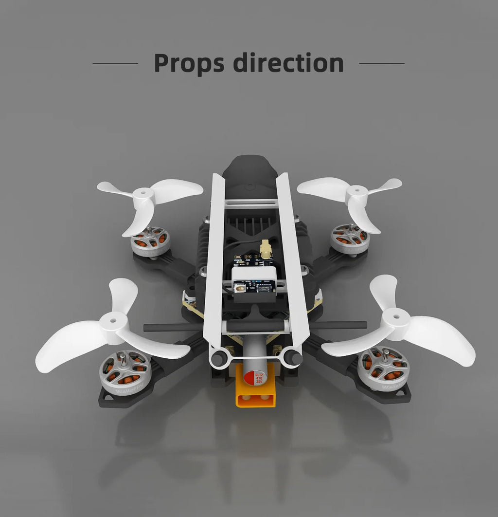 WalleFPV Eagle2 1.6inch Eagle 2 Brushless Quadcopter 2025 Mini Smart FPV RC Drones PNP / O4 PRO 4K 120FPS ELRS 2.4G FPV Drone