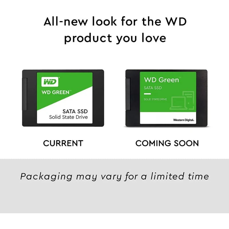 WD GREEN 2.5" SATA III SLC internal Solid State Disk 1TB 2TB Read Speed 545MB Hard Drive for Laptop Desktop SSD Original