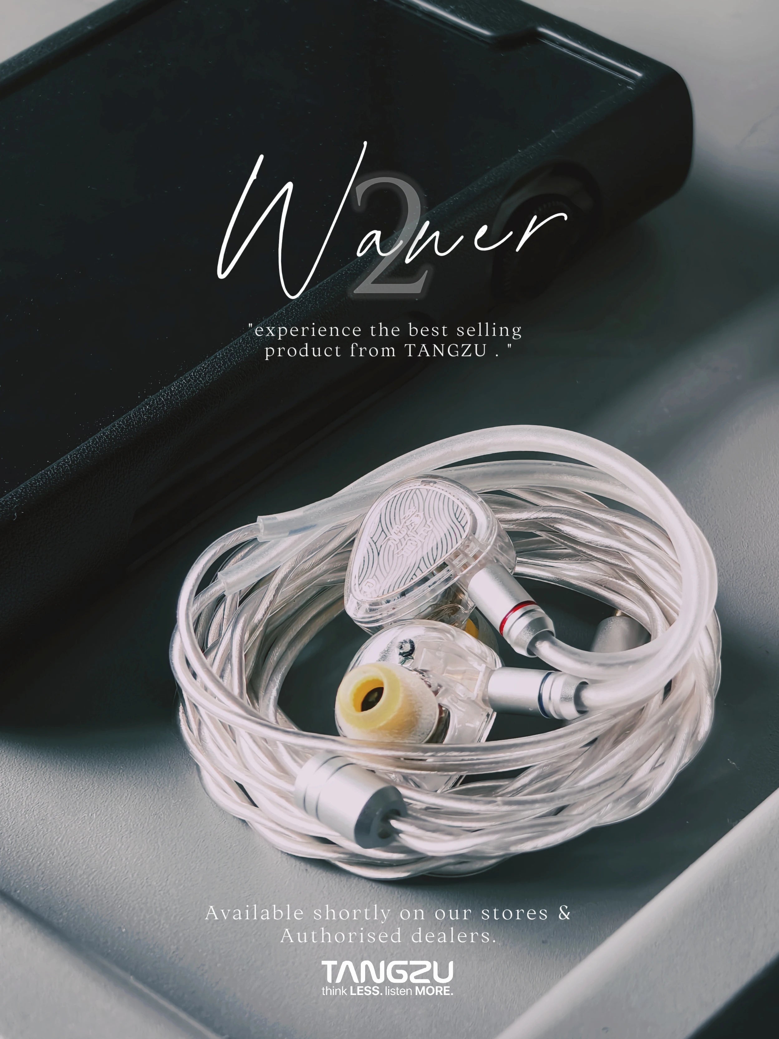 TANGZU Wan'er S.G II 10mm Dynamic Driver with PET Diaphragm IEM Earphones with 3.5mm/4.4mm/Type-C Options