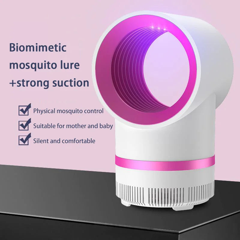 New Plug in Type Mosquito Light Portable Physical Trapping Electric Mosquito Trap Lndoor Mosquito Killer Lamp With USB Cable