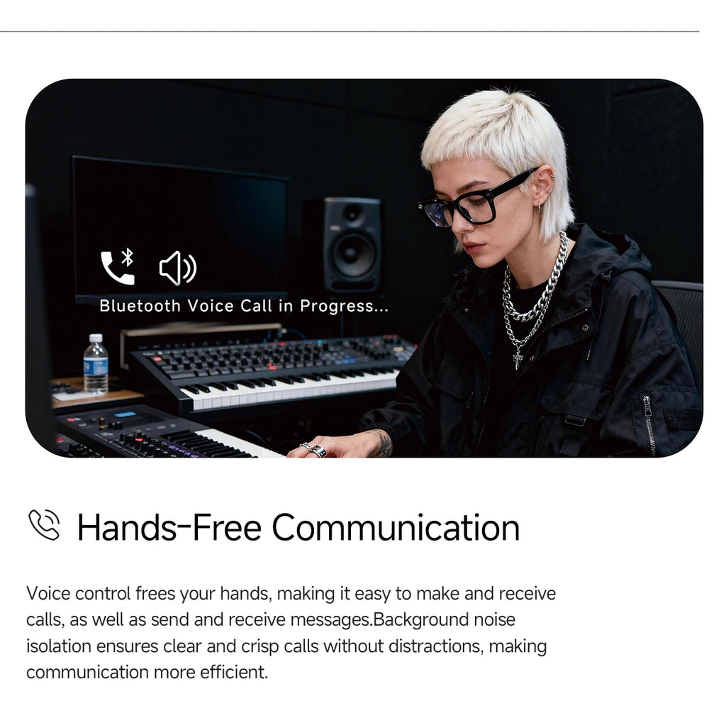 AI Smart Glasses NEW MT5 Ultra Real-time Translation Glasses 800W Pixel Camera Photo Video Recording Smart Wearable Devices