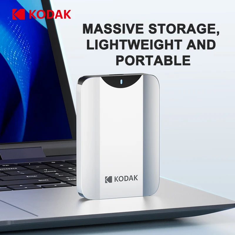 Kodak P230 Portable External Hard Drive 5Gbps 1T USB3.0 Lightweight 2.5-inch PHDD for PC Tablets PS5 XBOX Laptop Desktop