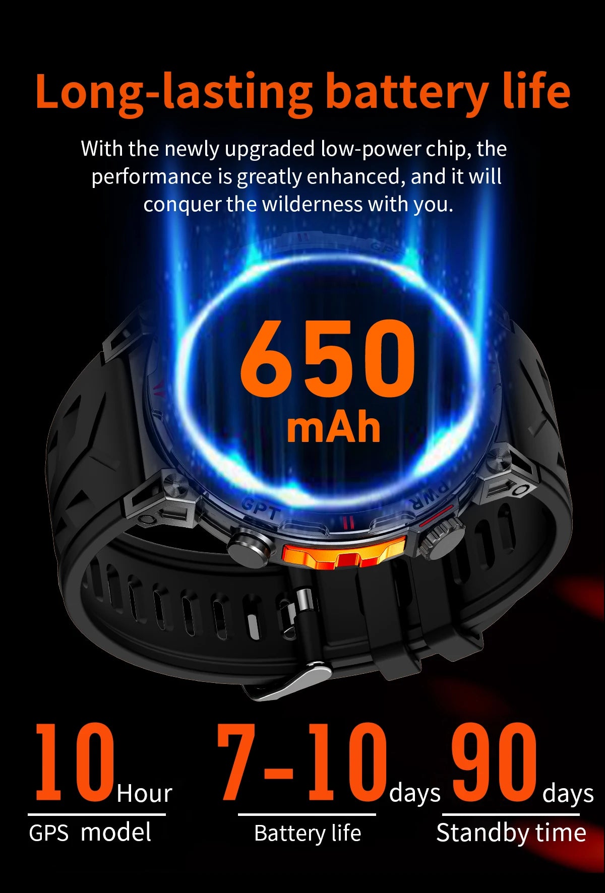 2026 New Outdoor GPS Sports Smartwatches Men Compass 10ATM Waterproof 24/7 Health Monitoring Chat GPT Bluetooth Call Smart Watch