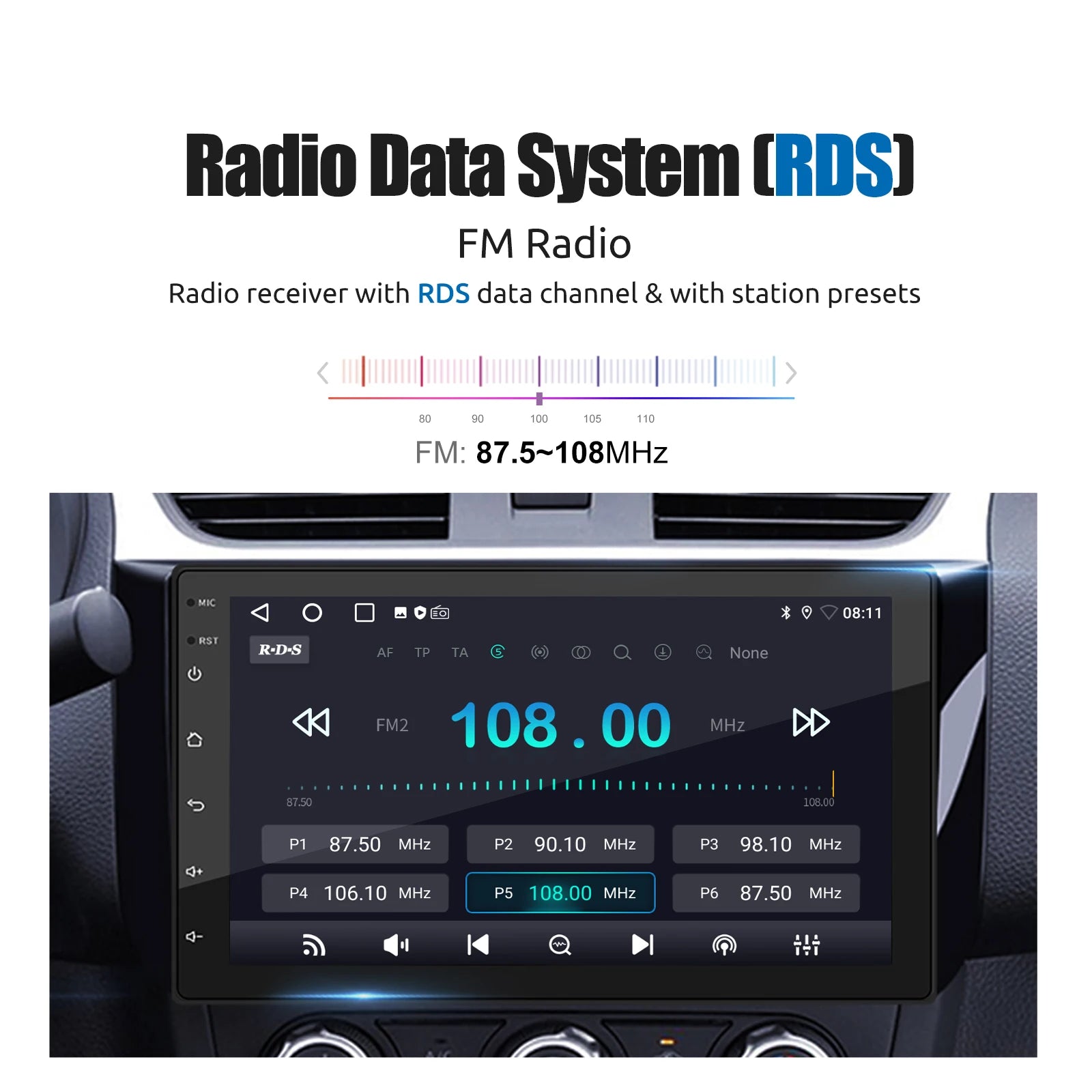 ESSGOO 2 Din Car Radio Carplay Android Auto 7 9 10 Inch 4G 64G Universal Multimedia Player DSP FM RDS AHD GPS WIFI Autoradio