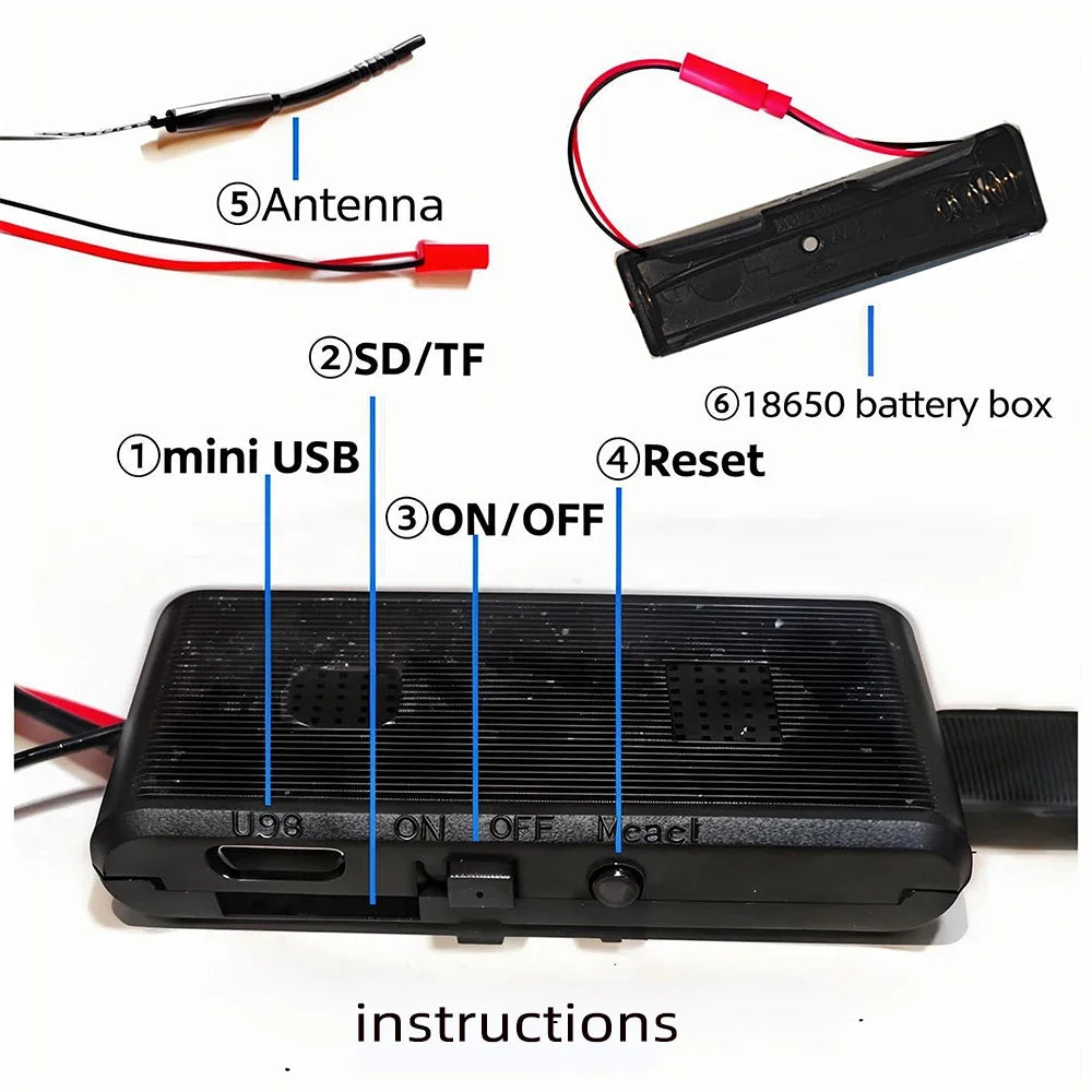 Brand new 4K HD mini WiFi camera, supporting remote viewing, motion detection, loop recording, home DIY wireless camera