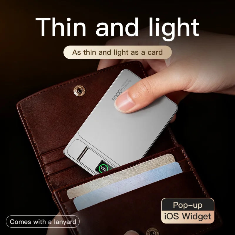Lenovo CCC 10000mAh Slim Original Power Bank For MagSafe,Magnetic Wireless 20W Fast Charging Portable Battery For iPhone 12-17