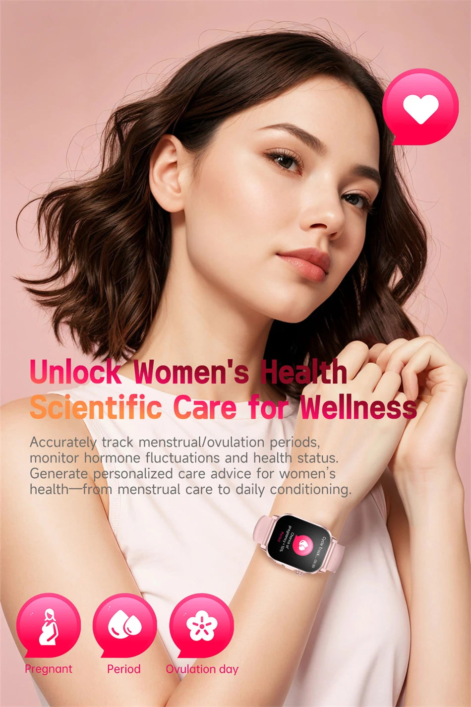 2026 New Health Nursing Grade Smart Watch Men Blood Lipid Uric Acid Tracker ECG+PPG Clock Bluetooth Call Smartwatches Men Women