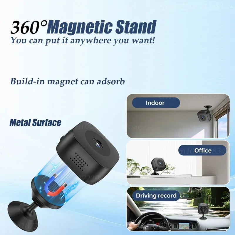 New 4K Security Camera Mini Full Color Night Vision HD WiFi Monitor Waterproof Motion Detect Surveillance mini Camera 2026