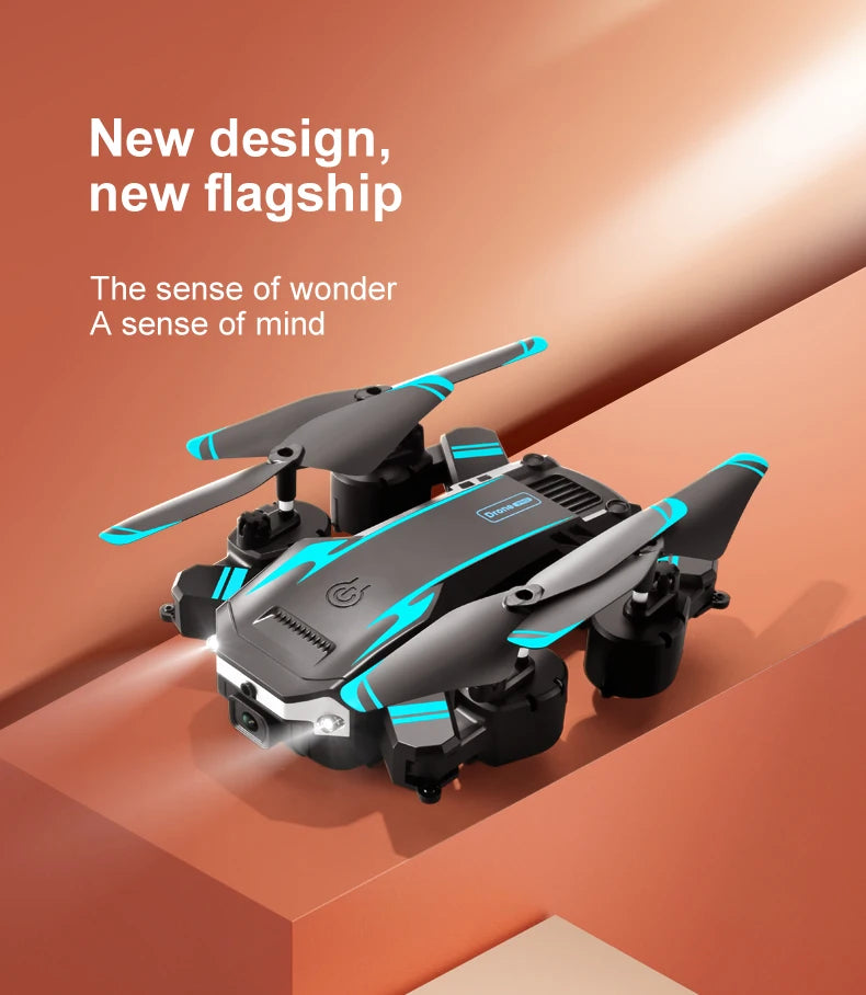 S6 Pro Mini Drone 8K 5G WIFI Professional HD Aerial Photography Dual Camera 360 Obstacle Avoidance Quadrotor Toy