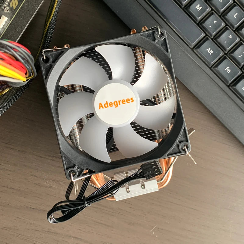X99 CPU Air Cooler 2/4 Heat pipes 3PIN/4PIN Quiet CPU RGB Cooling Fan For Intel LGA 775 1366 1151 1155 1200 1700 2011 AM4 AM5