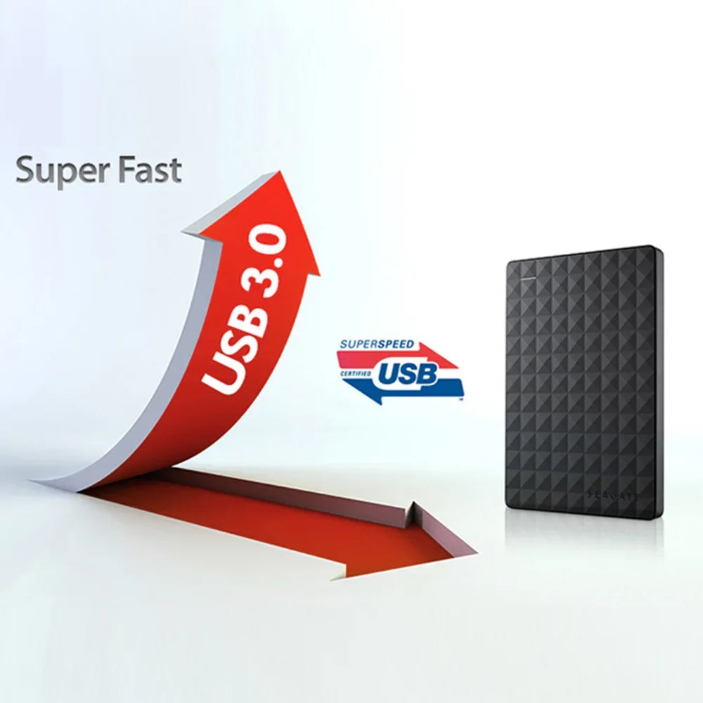 New Style For OEM Expansion HDD Drive Disk For Seagate 320GB 500GB 1TB 2TB USB3.0 External HDD 2.5" Portable External Hard Disk