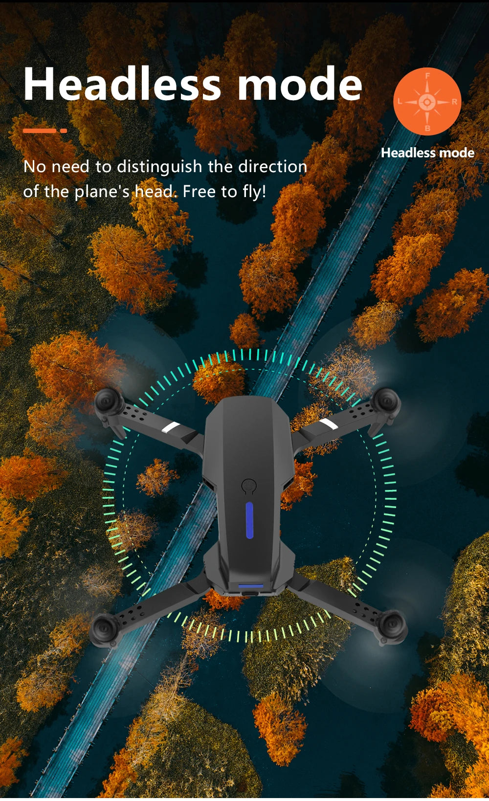 Hot Selling E88 Professional Mini RC Drone 4K Camera FPV Wifi Remote Control Toys for Beginners Quadcopter with HD Camera