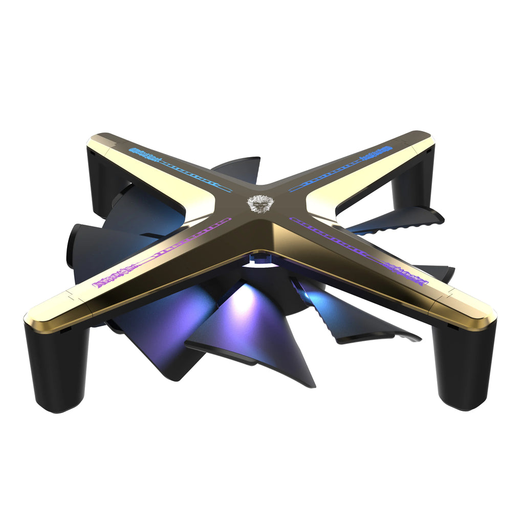 ALSEYE X12 Case cooling fan ARGB light synchronization PWM temperature control Silent frameless fan