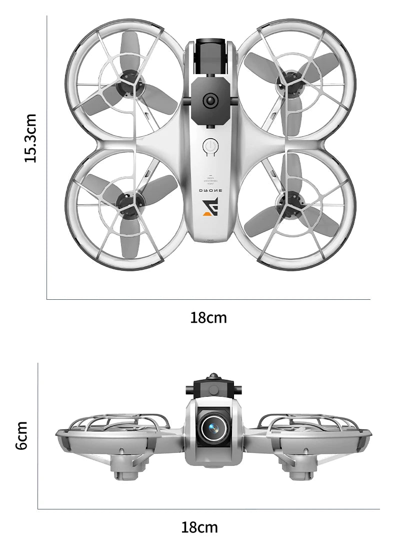 New Z4 Mini Drone 4K HD Camera  Aerial Photography Brushless Motor Optical flow positioning Large screen Rc Quadcopter Toys Gift
