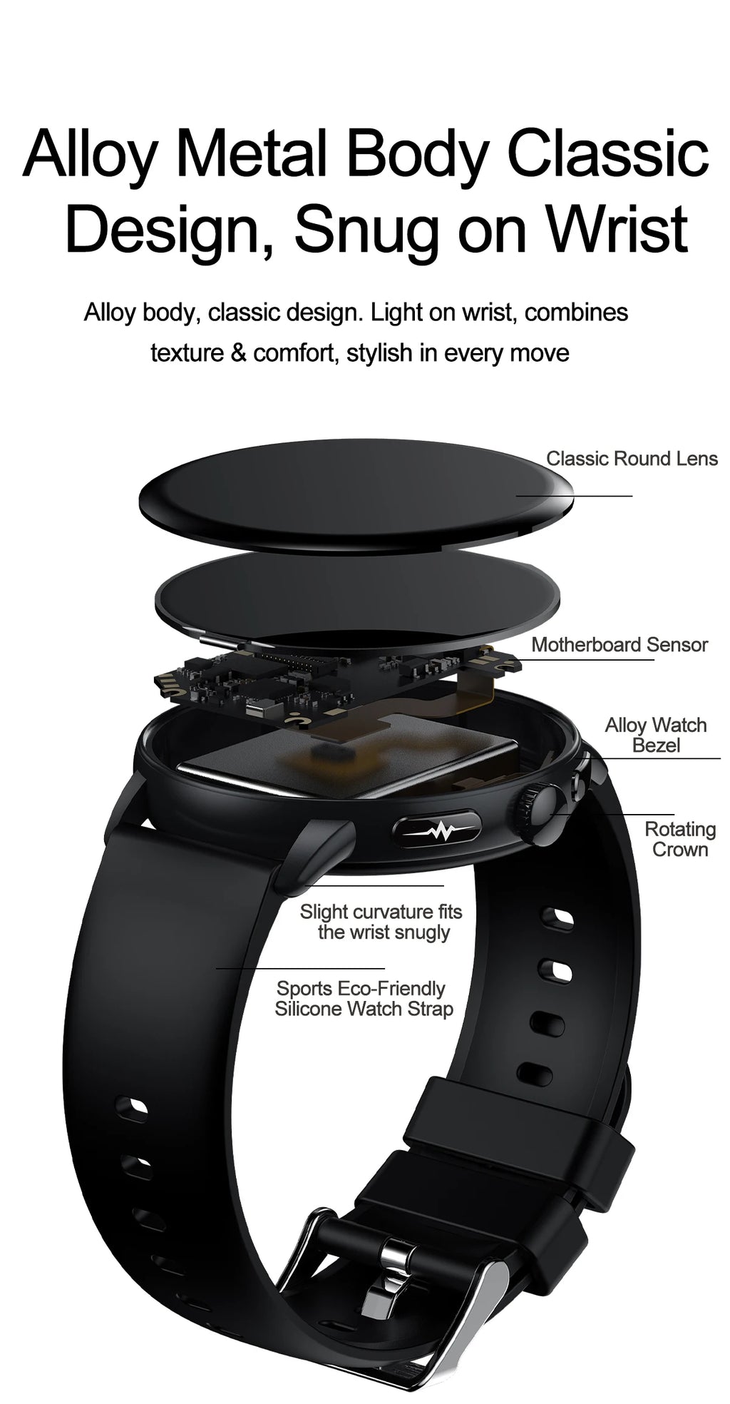 2026 New AI Accurate Diagnosis Body Fat Uric Acid BP ECG SmartWatch HD AMOLED Screen call Sport Health Smart watch For Men women