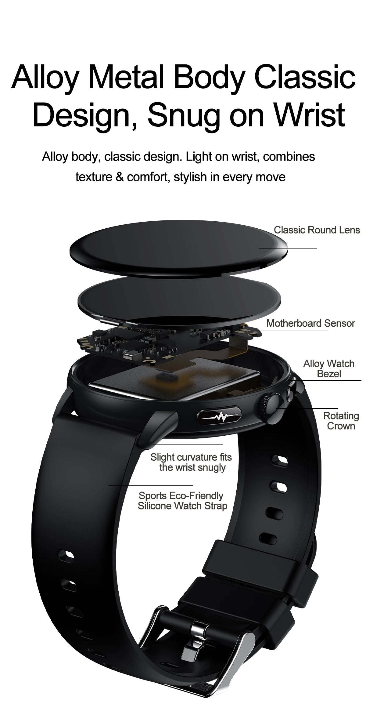 2026 New AI Accurate Diagnosis Body Fat Uric Acid BP ECG SmartWatch HD AMOLED Screen call Sport Health Smart watch For Men women