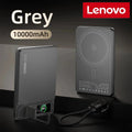 Lenovo CCC 10000mAh Slim Original Power Bank For MagSafe,Magnetic Wireless 20W Fast Charging Portable Battery For iPhone 12-17