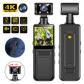 Ultra HD 4K Mini Camera WiFi Portable Small Digital Video Recorder Police BodyCam Infrared Night Vision Miniature Camcorder L10