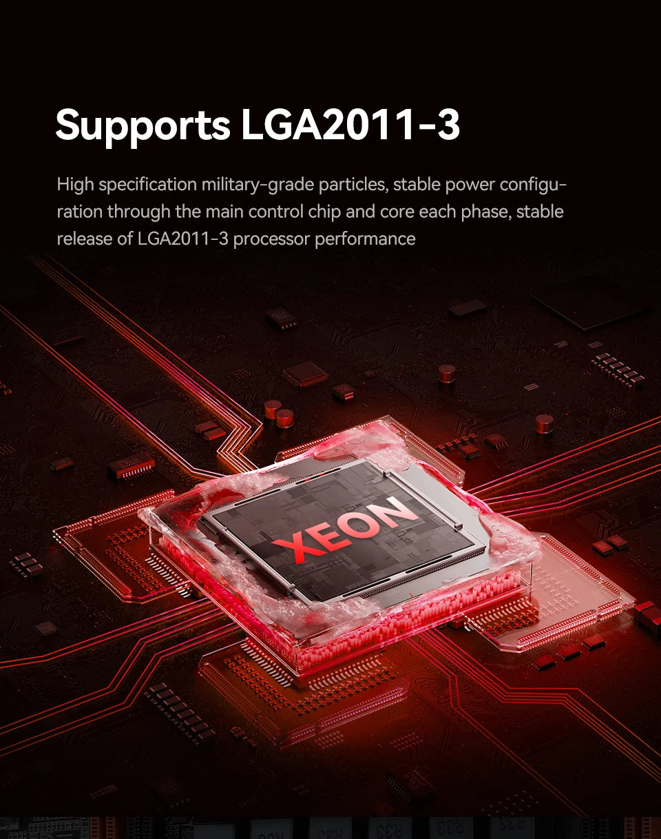 X99 Gaming Motherboard Kit with Xeon E5 2680 V4 DDR4 16GB=8Gx2 RAM M.2 NVME NGFF SATA USB for Desktop PC