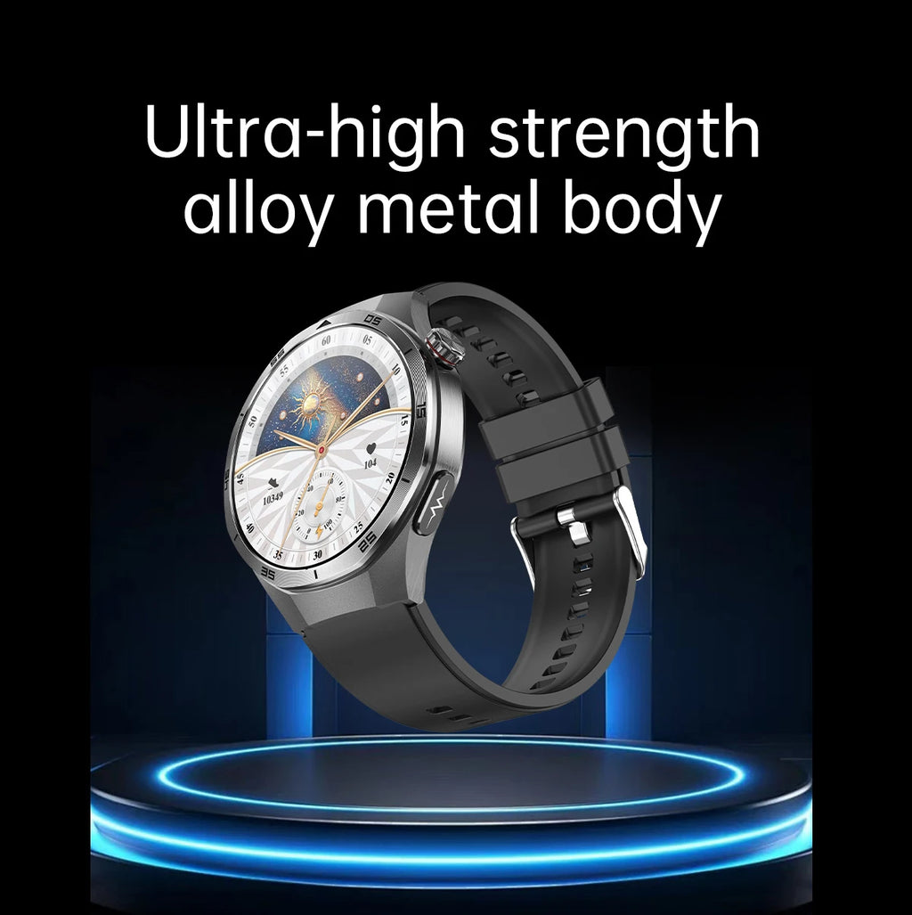 2026 Health Nursing Grade New Blood pressure Smart Watch Men Lipid Uric Acid Tracker ECG+PPG Clock HD Call NFC Smartwatch Women
