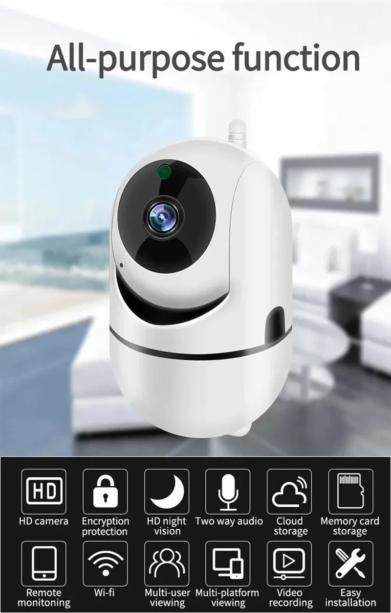 NEW Mini 1080P Wifi IP Camera Smart Home Auto Tracking Full Night Vision Network for Wireless CCTV Video Baby Security Camera